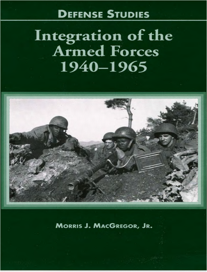Book Integration of the Armed Forces 1940-1965